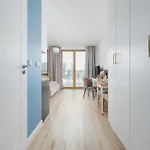 Apartment Pink & Blue Cozy In By Renters